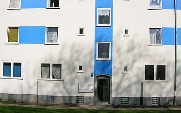 Außenfassade mit Briefkästen unserer Mietobjekte in Bielefeld-Schildesche 6