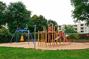 Kinderspielplatz in unserem Wohnungsbestand in Krefeld-Benrad