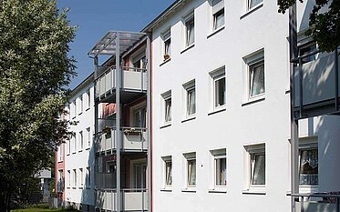 Außenfassade eines unserer Mietobjekte in Bonn-Endenich