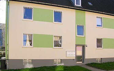 Außenfassade mit Briefkästen unserer Mietobjekte in Bielefeld-Schildesche 5