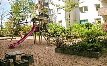 Spielplatz in unserem Wohnbestand in Köln-Weiß