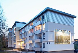 Mietwohnungen in der Erasmusstraße in Essen-Bergmannsfeld