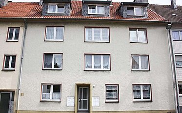 Fensterfassade eines unserer Mietobjekte in Solingen-Mitte