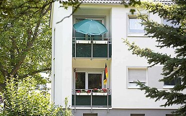 Balkon eines unserer Mietobjekte in Bonn-Duisdorf 1