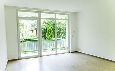 Beispiel-Wohnzimmer unserer Mietwohnungen in Radevormwald